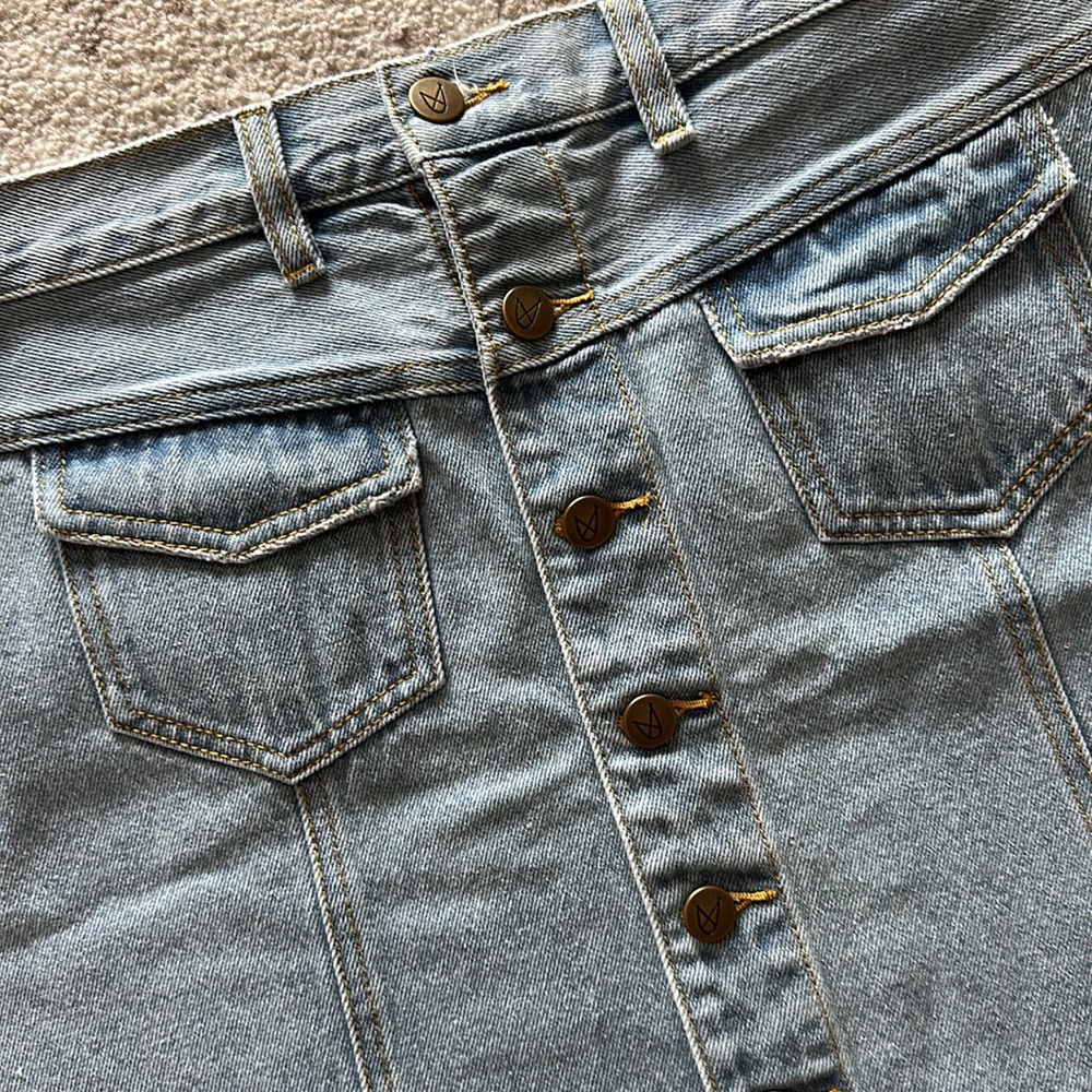 Minkpink Denim Skirt - Picture 3 of 4